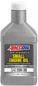 AMSOIL 5W-30 Synthetic Small Engine Oil - Commercial Grade (AES)