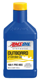 AMSOIL Outboard 100:1 Pre-Mix Synthetic 2-Stroke Oil (ATO)