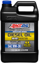 AMSOIL Signature Series Max-Duty Synthetic Diesel Oil 10W-30 (DTT)